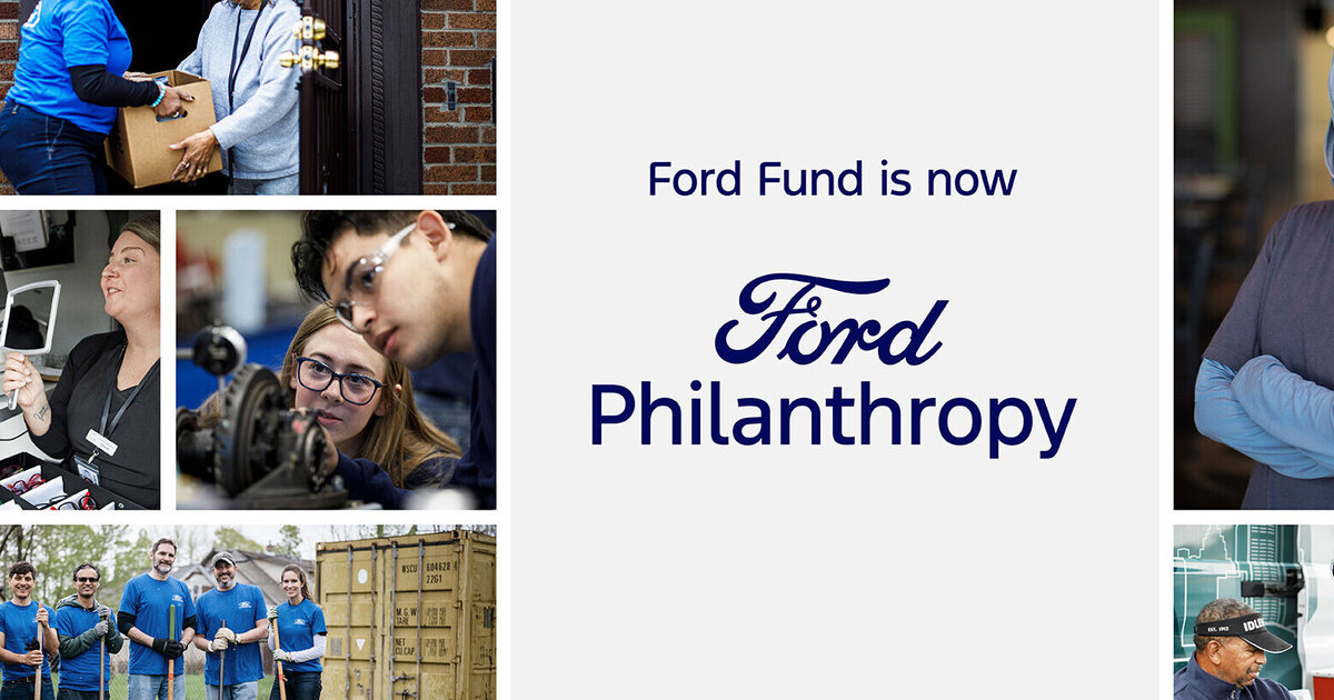 Ford Fund rebrands as Ford Philanthropy: renewed brand identity ...